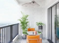 阳台植物风水功能