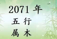 2071年五行属什么?2071年出生是什么命?
